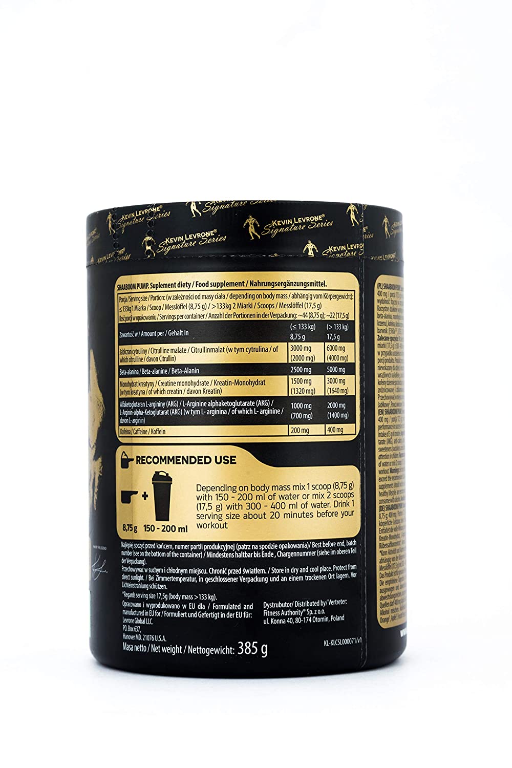 Levrone Shaboom Pump